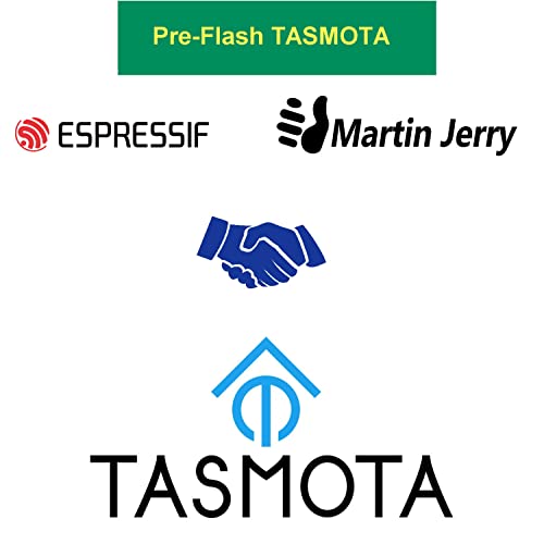 Tasmota Smart Switch מאת מרטין ג'רי | 4 חבילה, ESP8266 2.4 גרם מתג אור חכם WIFI | מכשירי בית חכם